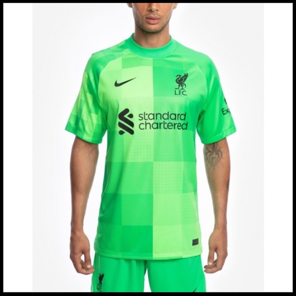 LFC Nike Mens Home Stadium Goalkeeper soccer Jersey 21/22.  Size XL - Picture 1 of 12